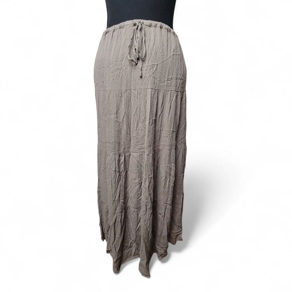 Bohme Maxi Skirt SML Fairy Romantic Whimsigoth Renaissance Tier Boho Cottagecore